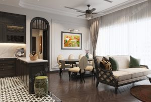 nội thất căn hộ 3 phòng ngủ đẹp 07